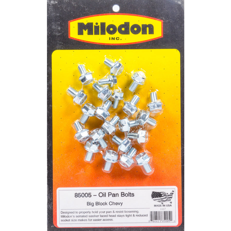 Milodon BBC Oil Pan Bolt Kit