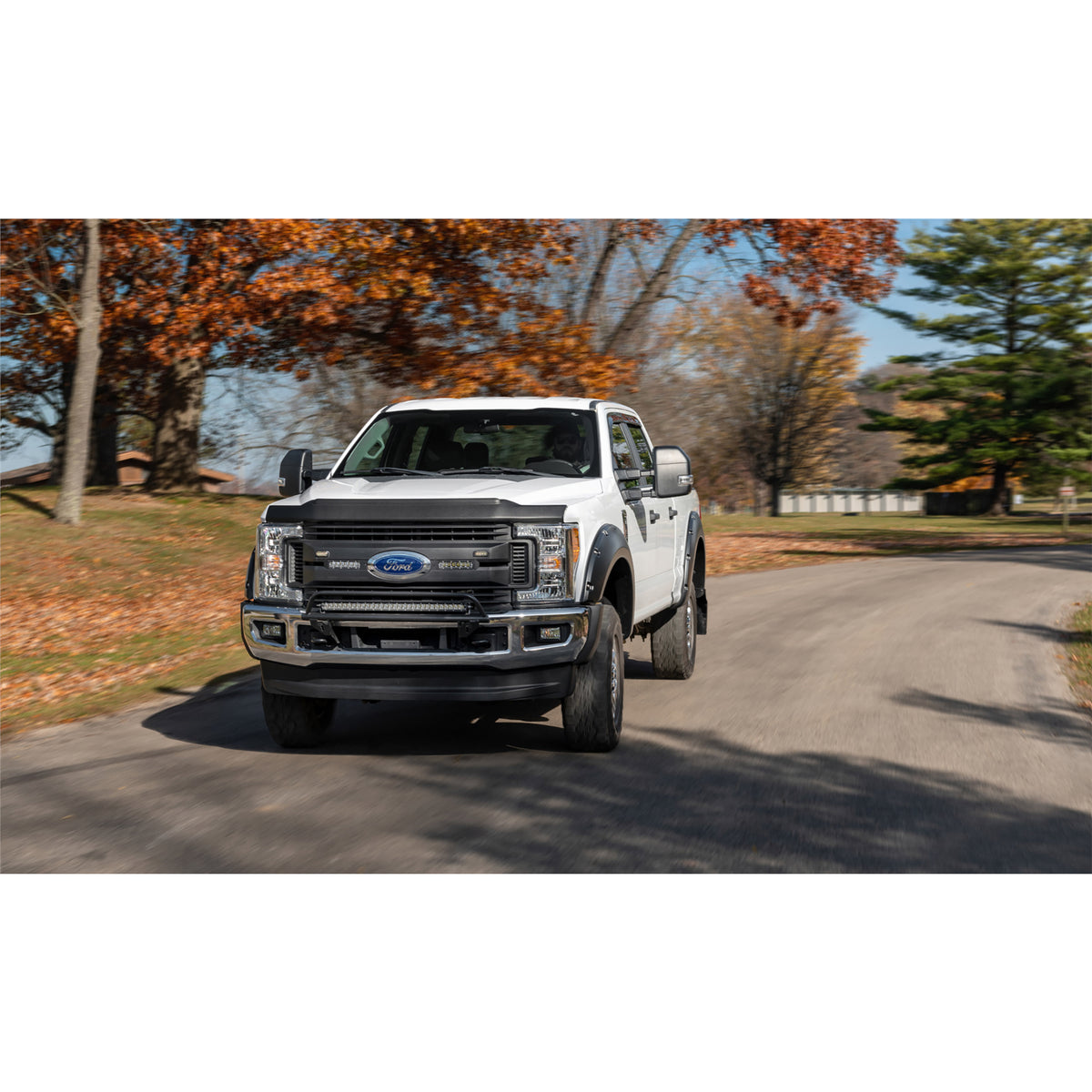 Bushwacker 17- Ford F250 Pocket Style Fender Flares 4Pc