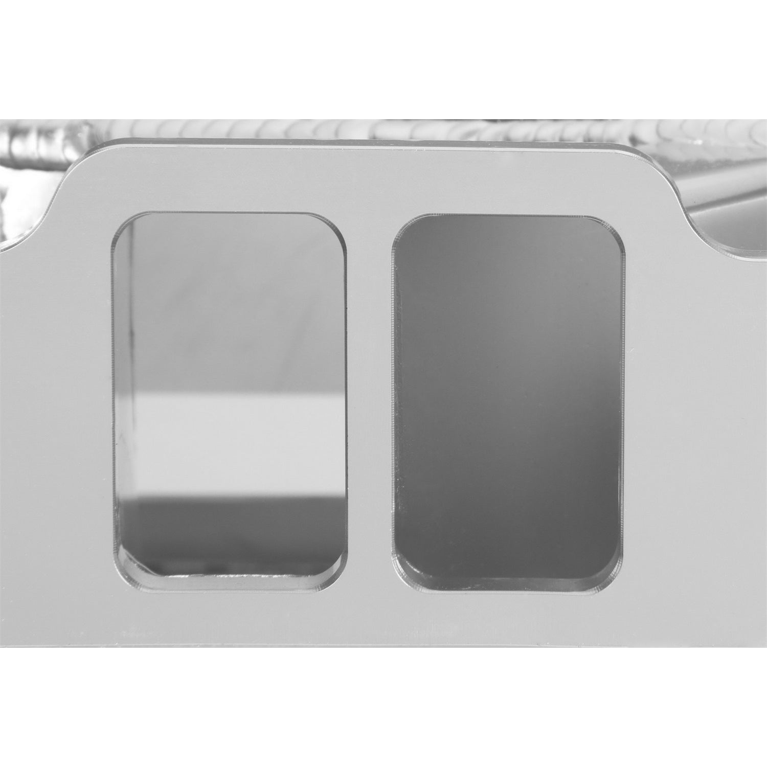 Holley Sniper Sniper Sheet Metal Fabricated Dual Quad Single Plane Intake Manifold - Small Block Chevy