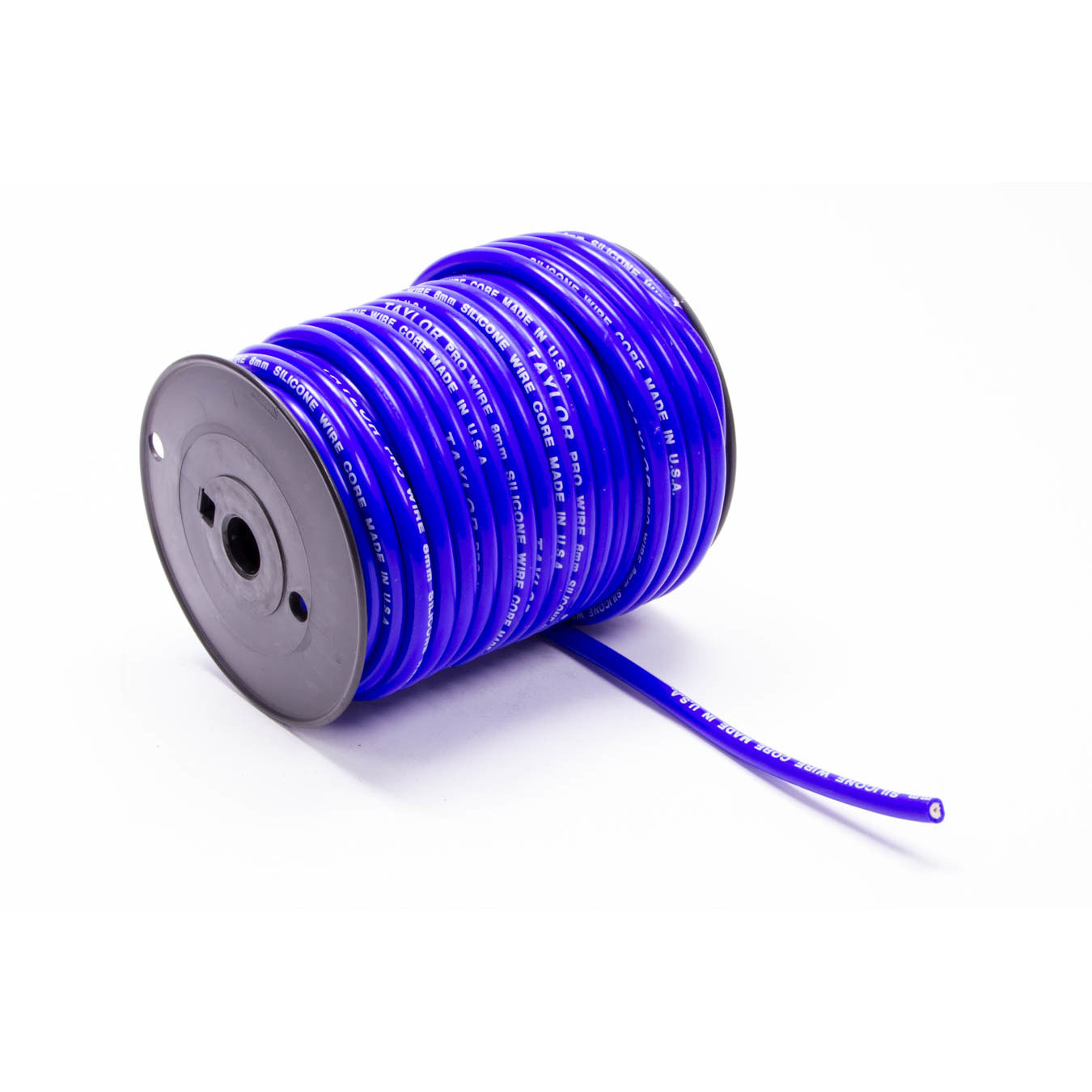 Taylor Cable Products Pro TCW Spark Plug Wire Solid Core 8 mm Blue - 100 ft Spool