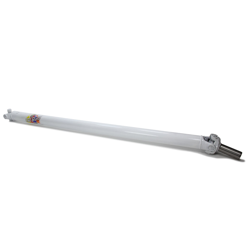 FastShafts 51-1/2" Long Driveshaft 2-1/2" OD 1310 U-Joints Steel - White Paint