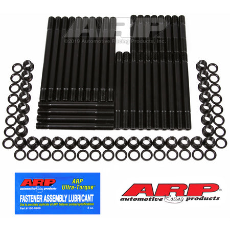 ARP Cylinder Head Stud 12 Point Nuts Chromoly Black Oxide - Brodix SR20 Head