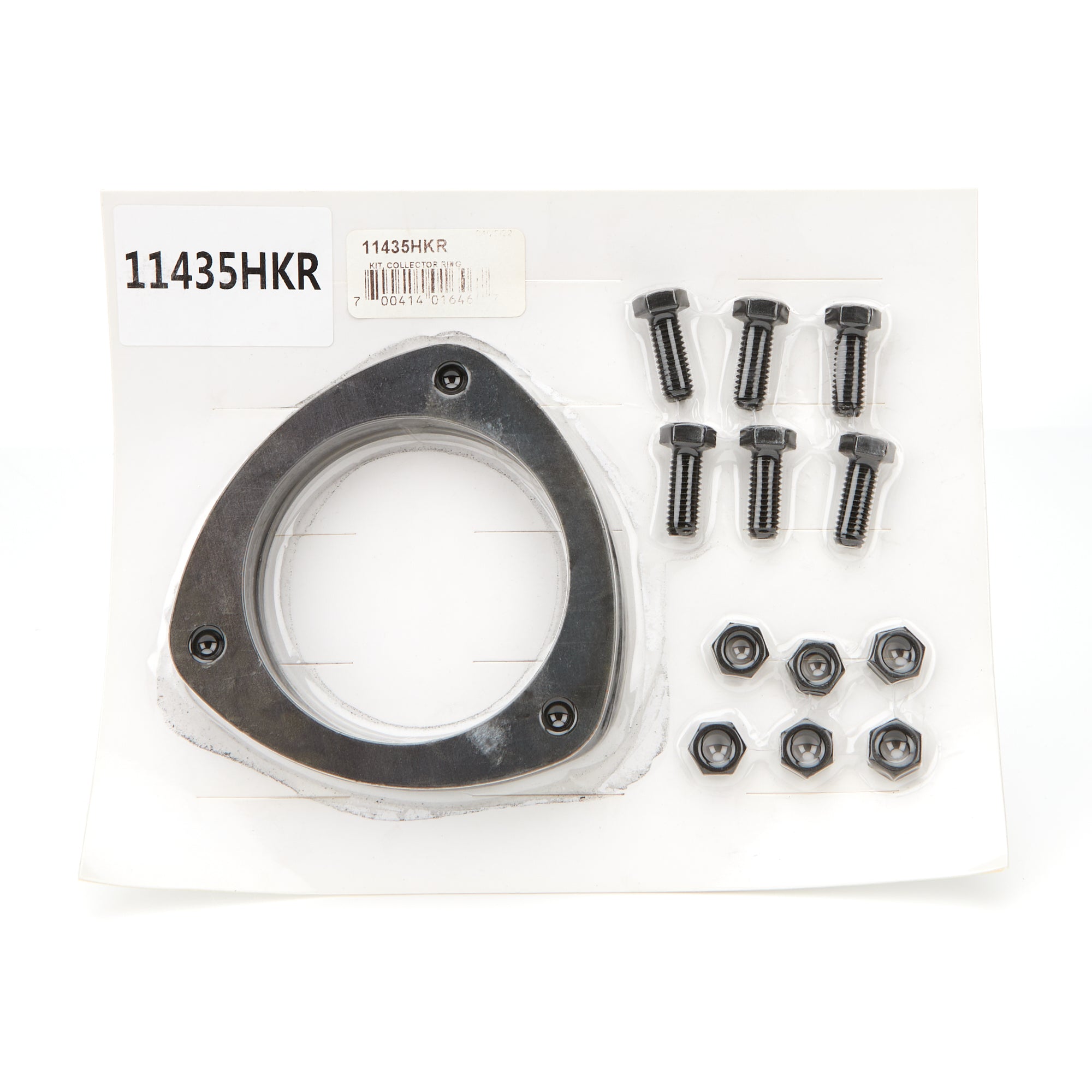 Hooker Super Competition Collector Flange - 3.5 in - 3-Bolt Flange - Pair