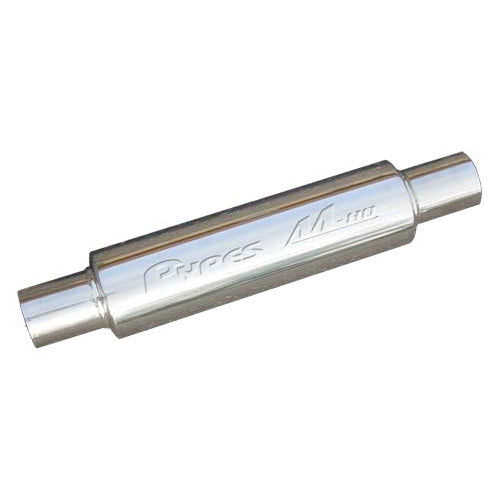 Pypes Performance Exhaust 2.5" Round Case Muffler