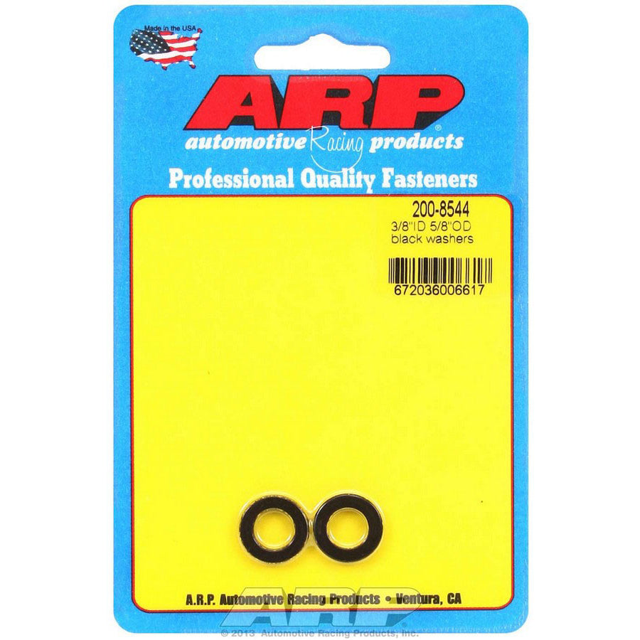 ARP Black Washers - 3/8 ID x 5/8 OD (2)