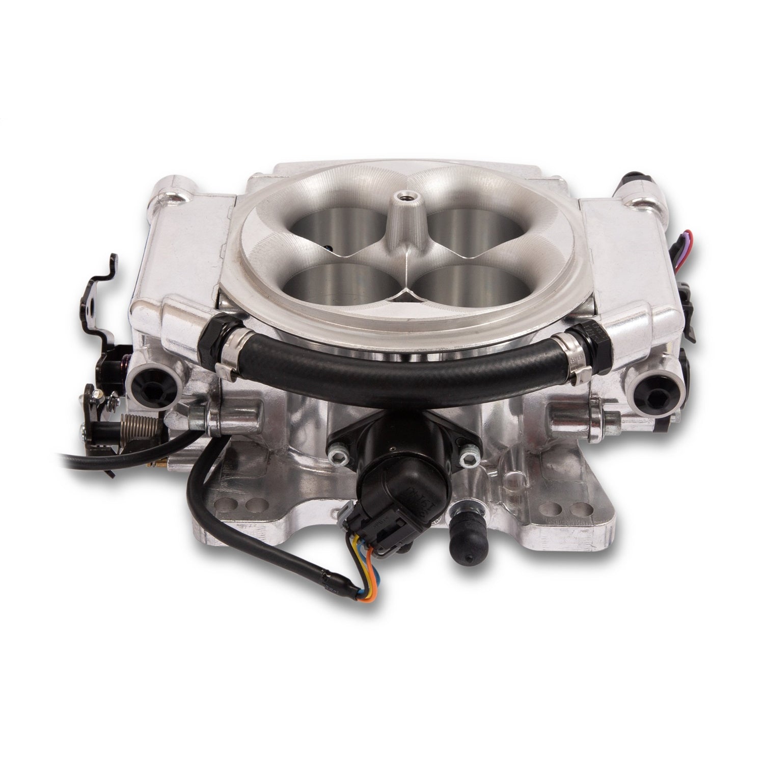 Holley Sniper EFI Sniper EFI XFlow Throttle Body Fuel Injection - Square Bore - Silver