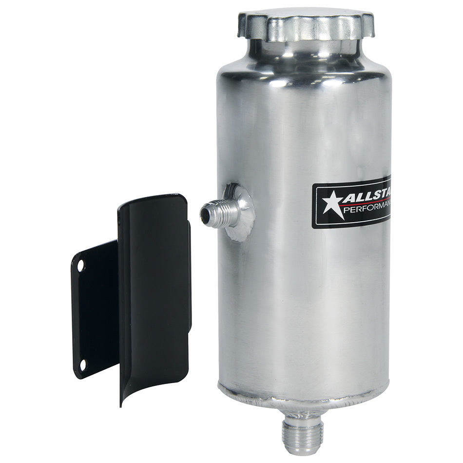 Allstar Performance Power Steering Tank With 2-1/4" x 3-1/2" Flat Mount Bracket