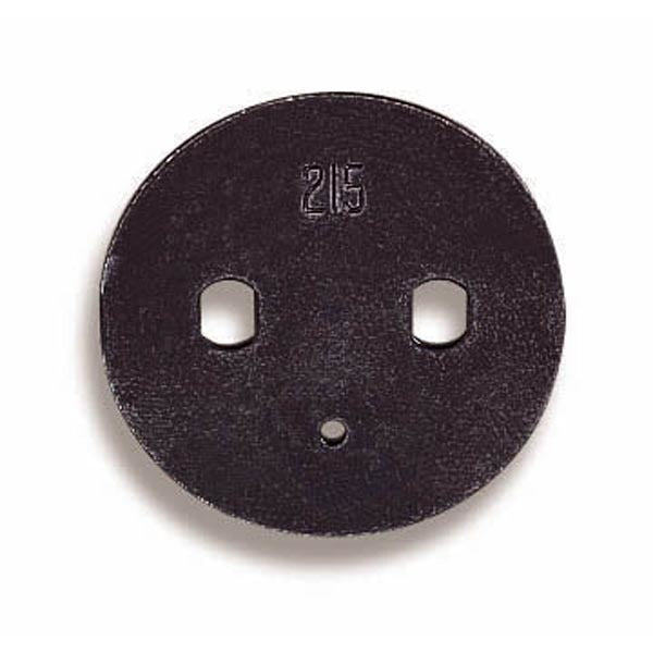 Holley Throttle Plate Kit - 1-11/16" Plate Diameter - No Hole
