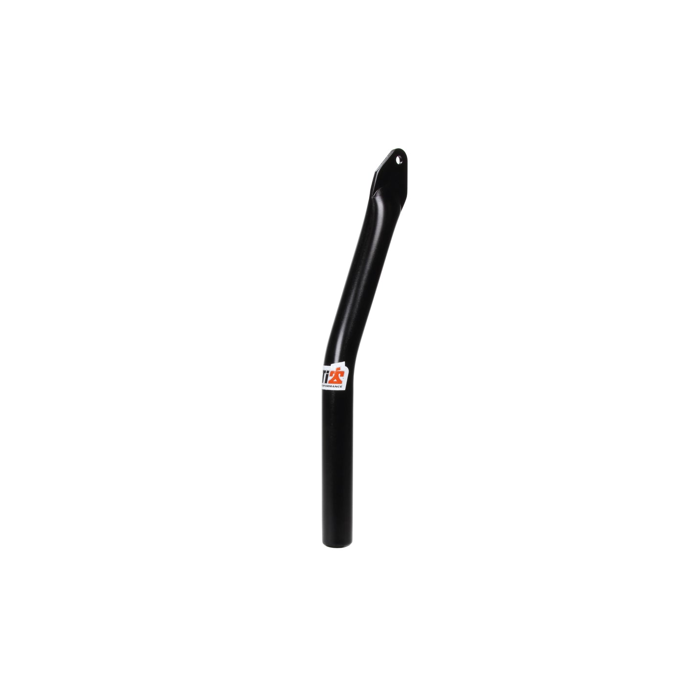 Ti22 Front Wing Post Bent Foward - Black Alum