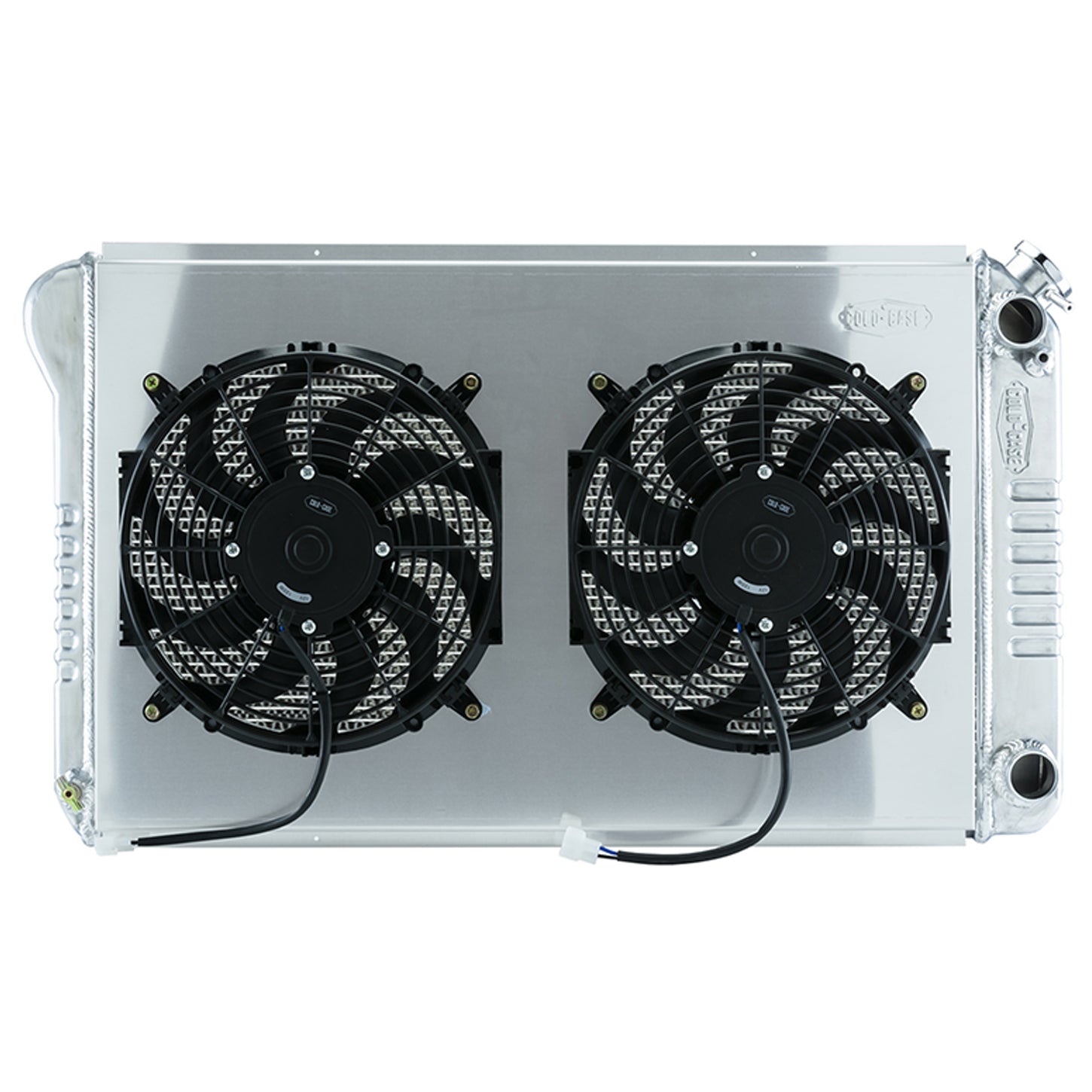Cold-Case Aluminum Radiator and Fan - 33-13/64" W x 19" H x 3" D