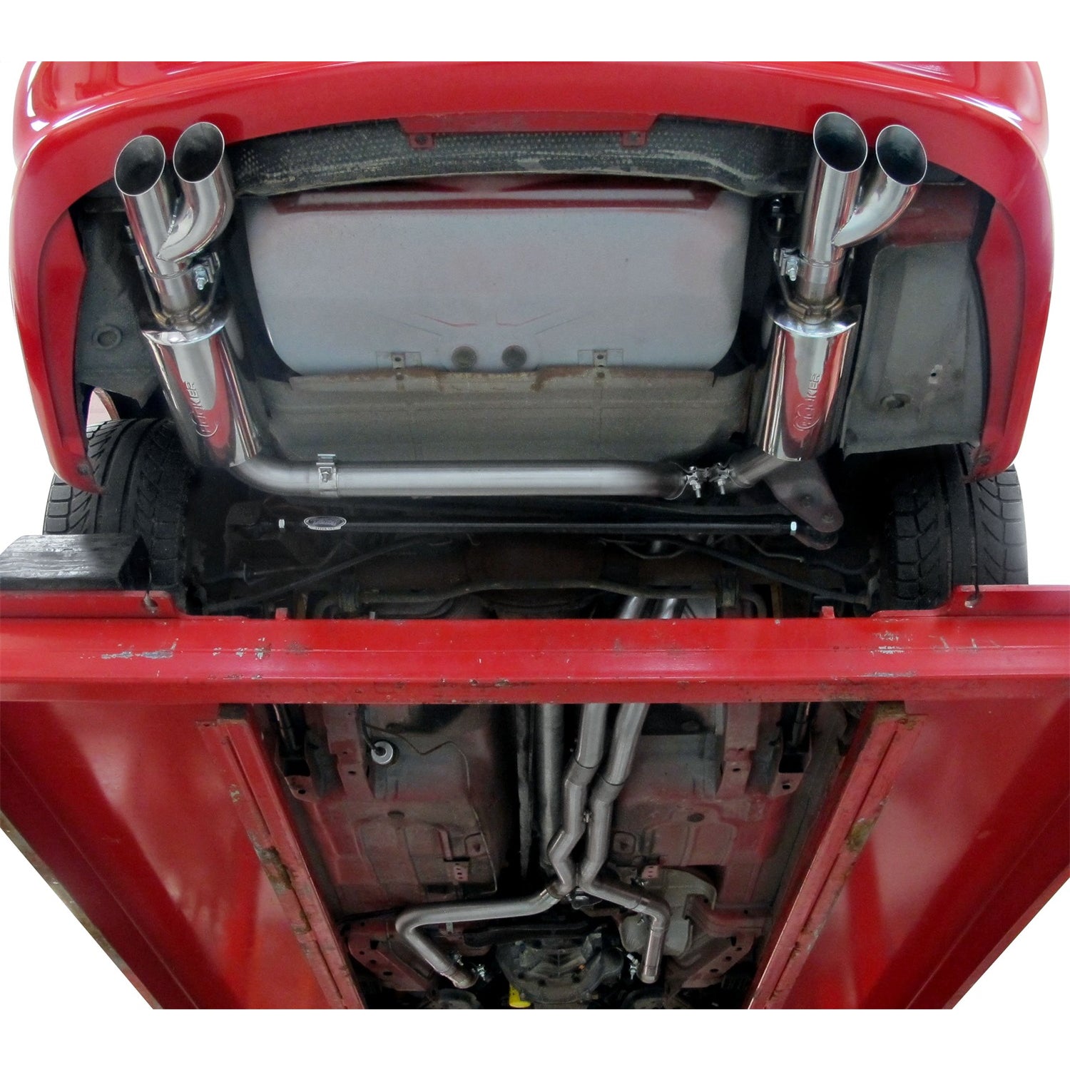 Hooker BlackHeart True Dual Exhaust kit - 1998-2002 Camaro/Firebird 5.7L LS