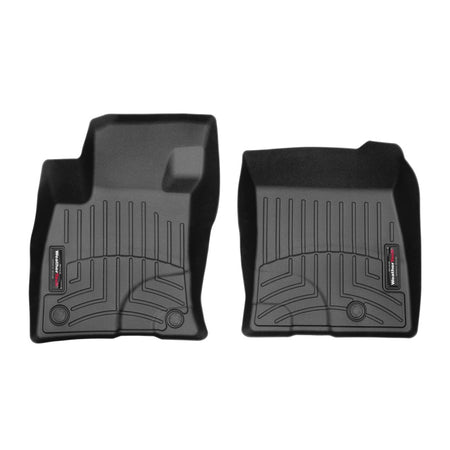 WeatherTech FloorLiners - Front - Black - Lincoln Midsize Crossover 2020-21