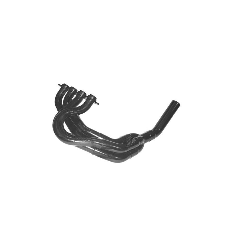 Schoenfeld Mini/Micro Sprint Tri-Y Headers - 1-3/8 to 1-1/2 to 1-5/8" Primary - 2" Collector - Silver Paint - Suzuki 600