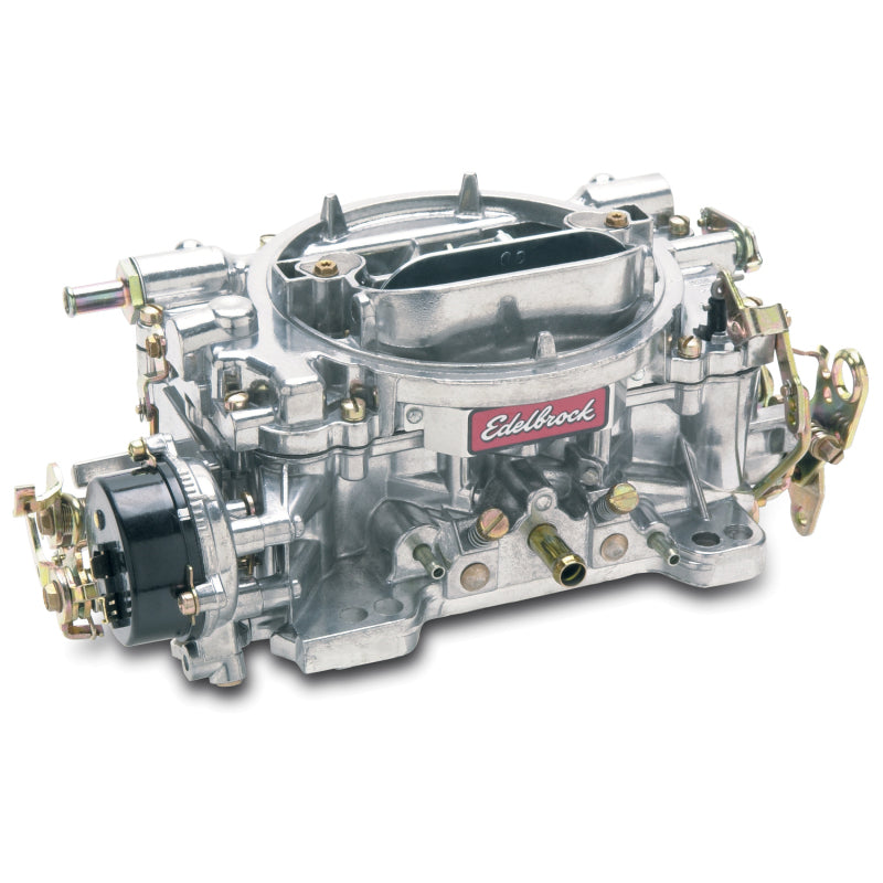 Edelbrock Performer 800 CFM 4-Barrel Carburetor - Square Bore - Electric Choke - Mechanical Secondary - Single Inlet - Satin