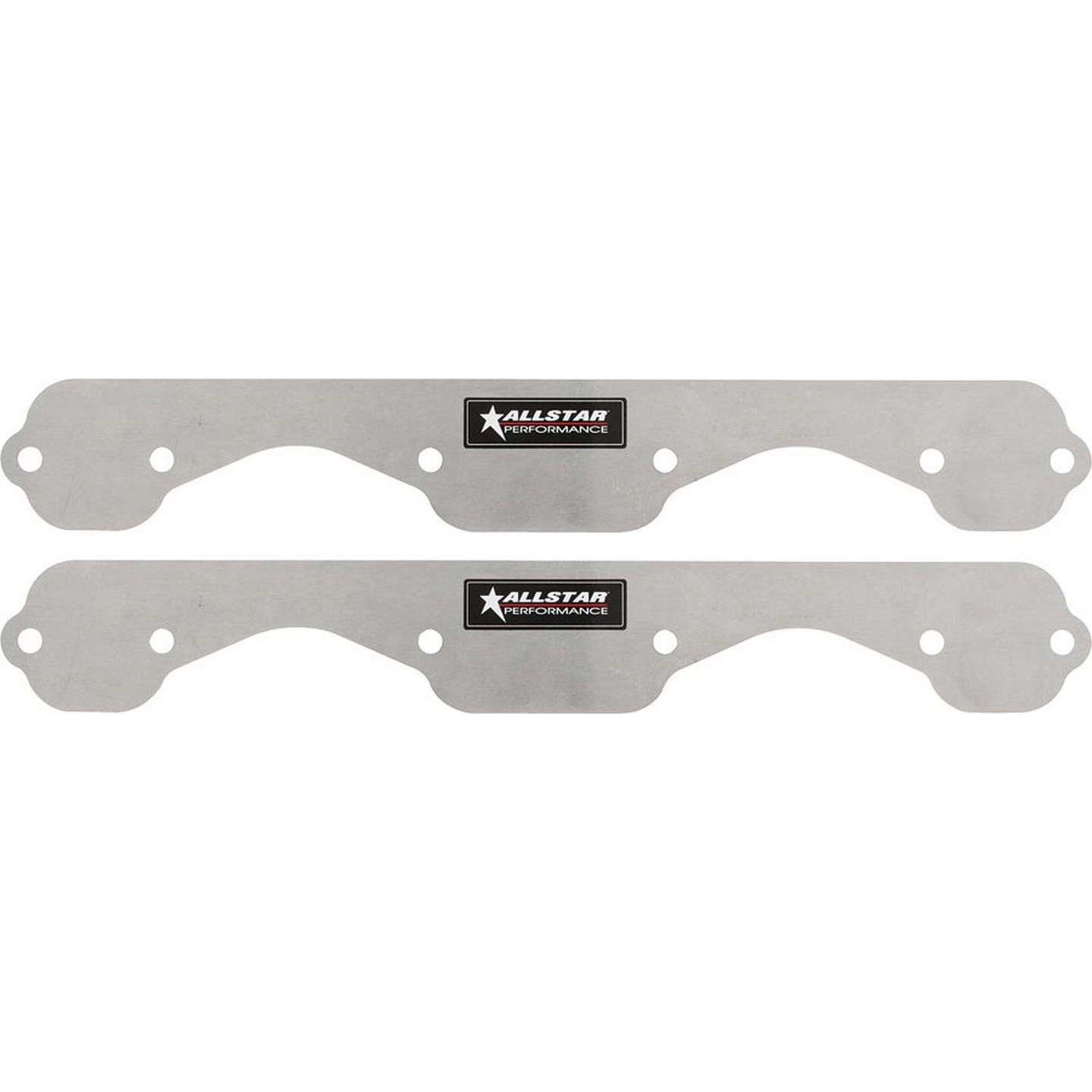 Allstar Performance Exhaust Block Off Plates - SB Chevy - Standard Port