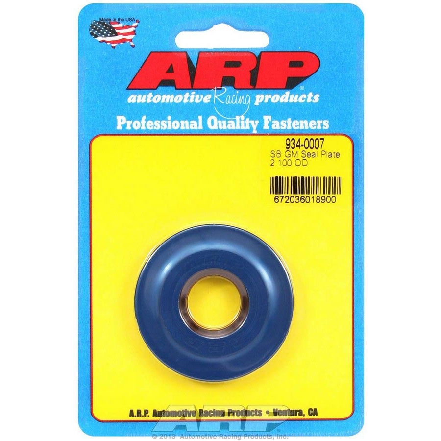 ARP Cam Seal Plate - SB Chevy- 2.100" O.D.