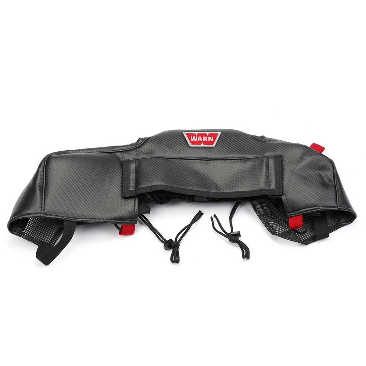 Warn Stealth Vinyl Winch Cover - Black - Warn VR8/VR10/VR12 Electric Winches
