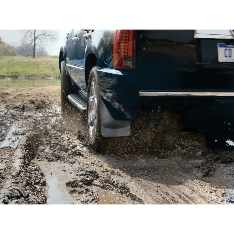 WeatherTech MudFlaps - Rear - Black - Jeep Grand Cherokee 2011-16