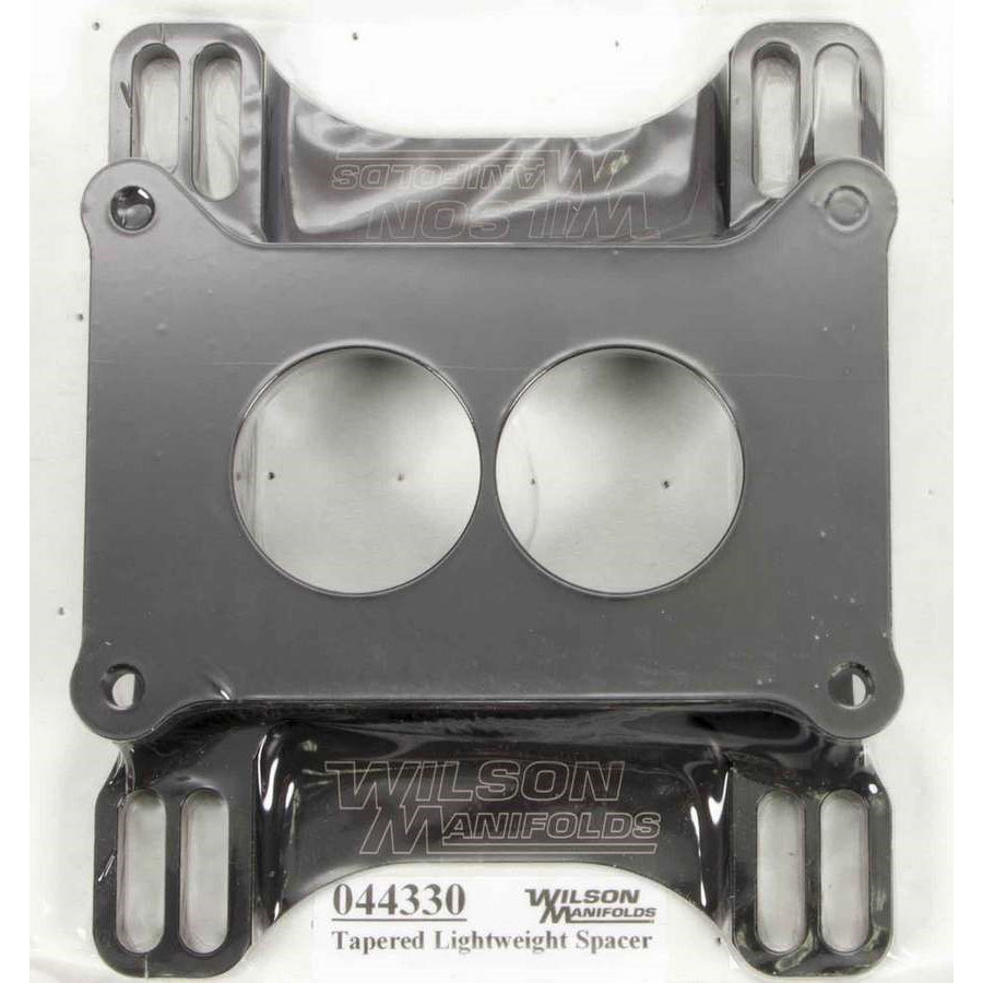 Wilson Manifolds Carburetor Adapter - 1.50 Tapered Light Weight 2300 2BBL to 4150 4BBL Adapter