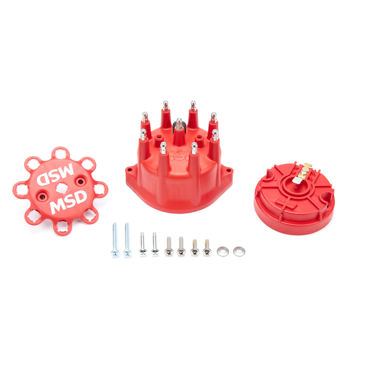 MSD Distributor Cap and Rotor Kit - Includes Distributor Cap (8431)