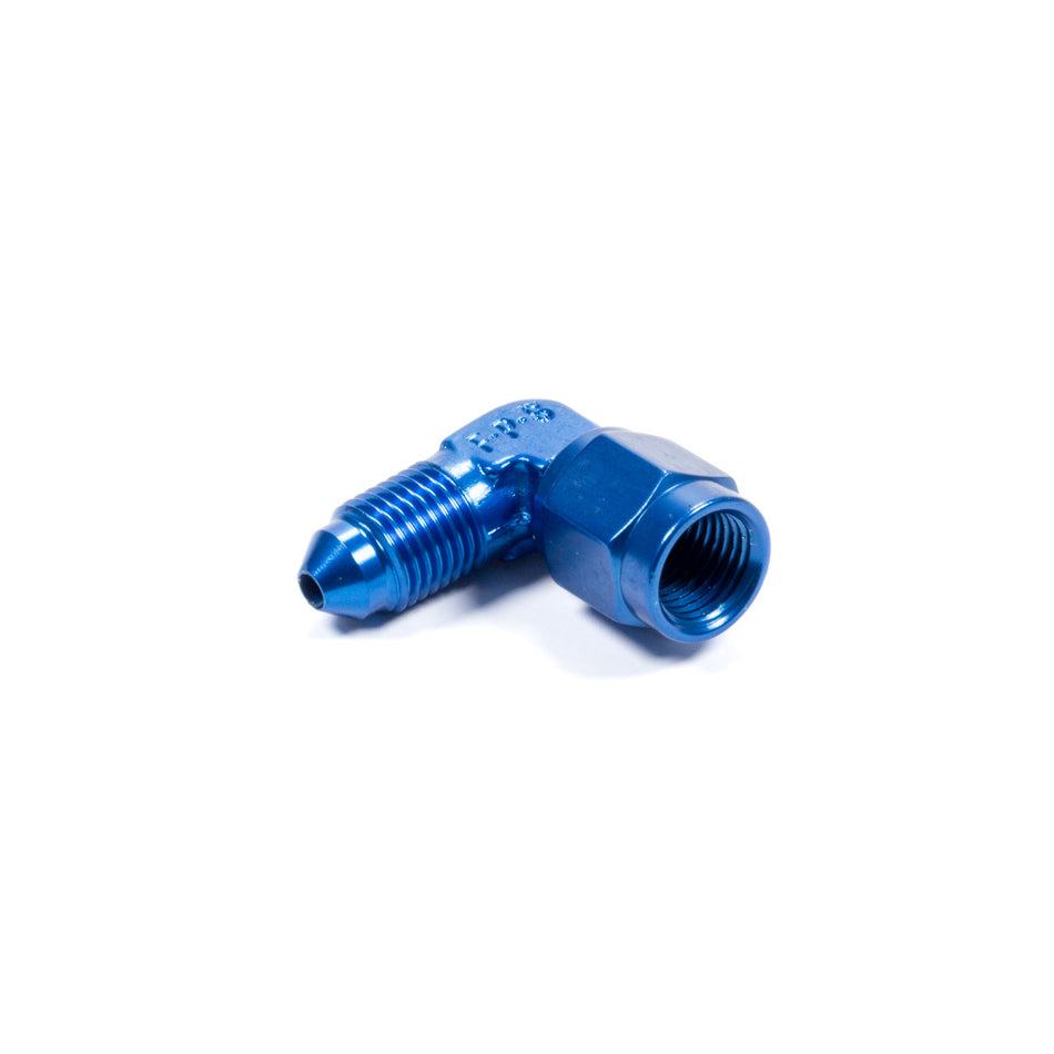 Fragola Performance Systems Adapter Fitting 90 Degree 3 AN Female to 3 AN Male Swivel - Aluminum