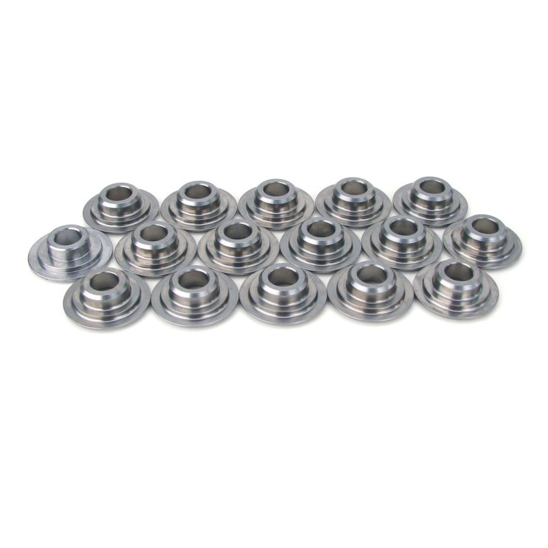 Comp Cams 10 Titanium Double Super Lock Valve Spring Retainers - 10 Lock Angle