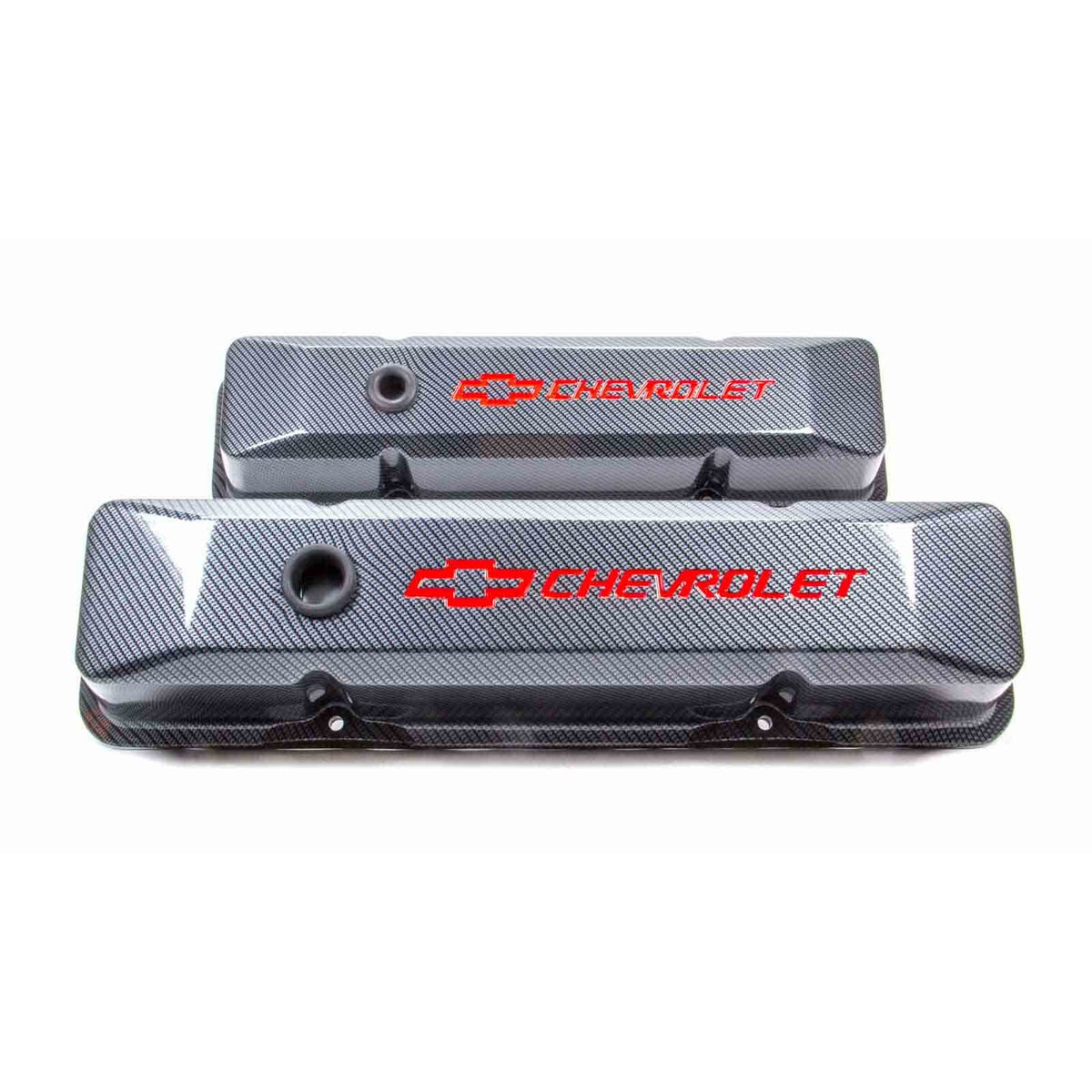Proform Performance Parts Die-Cast Valve Covers Tall Baffled Breather Hole - Recessed Chevrolet Bowtie Logo