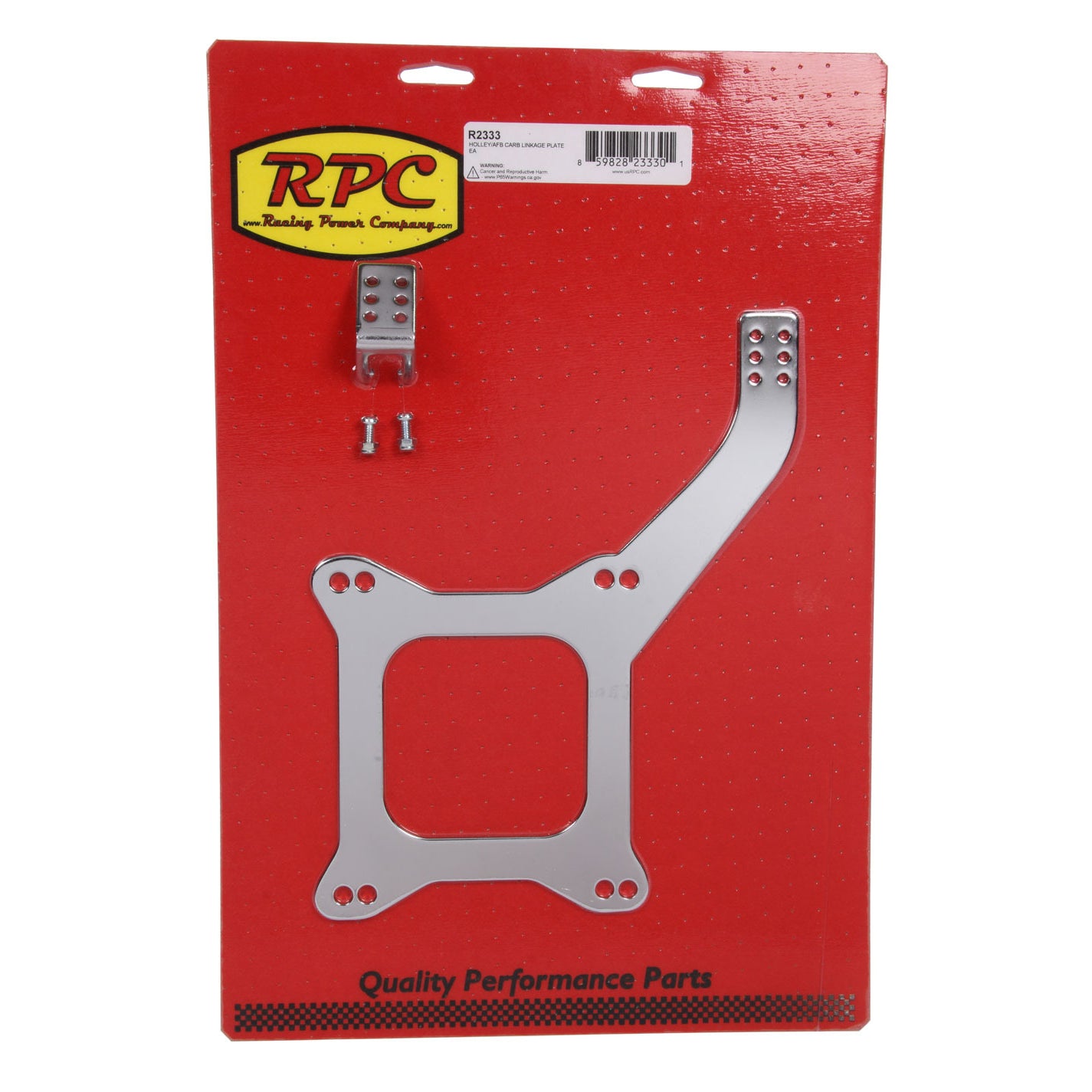 Racing Power Holley/AFB Carburetor Linkage Plate