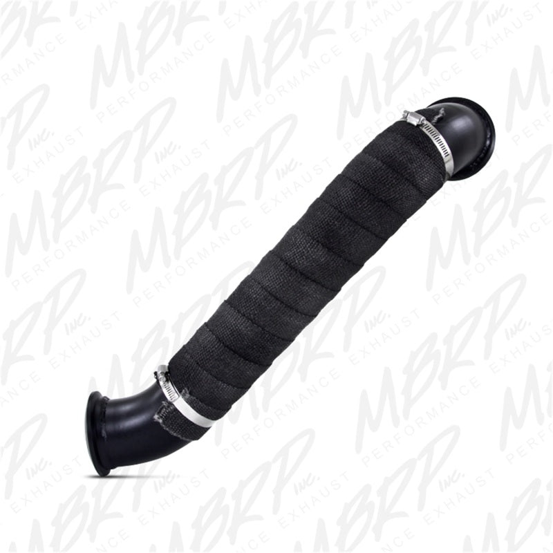 MBRP Down Pipe - Steel - Black - 6.6 L - Duramax