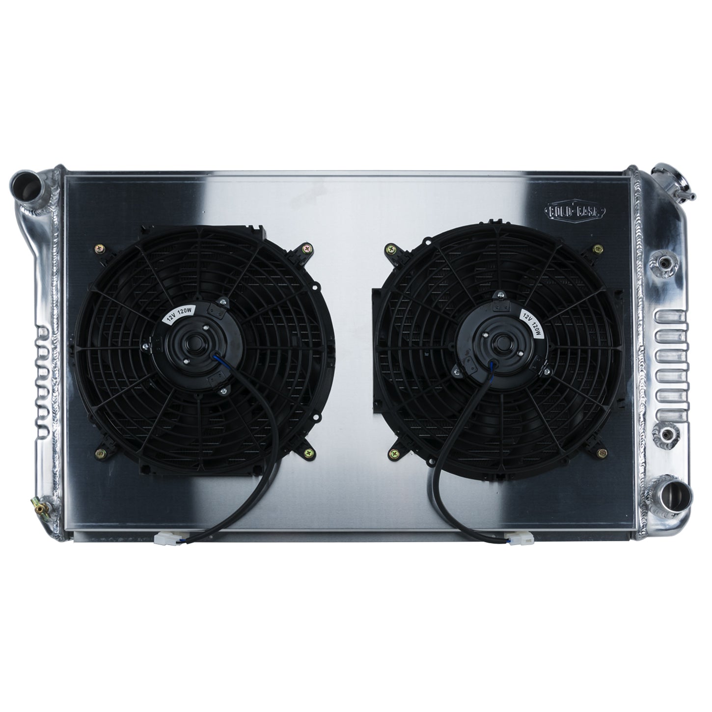 Cold-Case Aluminum Radiator and Fan - 33.2" W