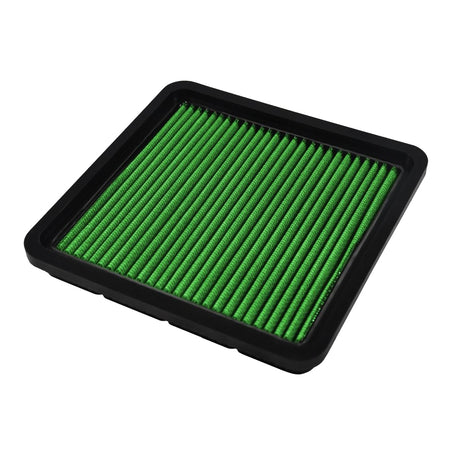 Green Filter Panel Air Filter Element - Reusable Cotton - Green - Various Subaru Applications 2421