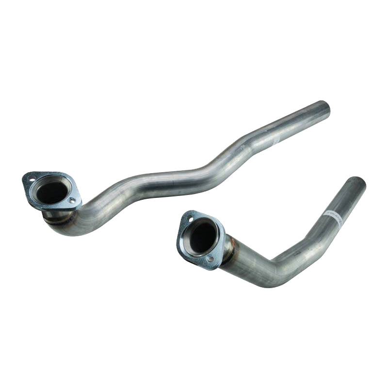 Pypes Exhaust Manifold Down Pipe - 64-81 Oldsmobile Big Block - 2 Bolt - 409 Stainless Steel