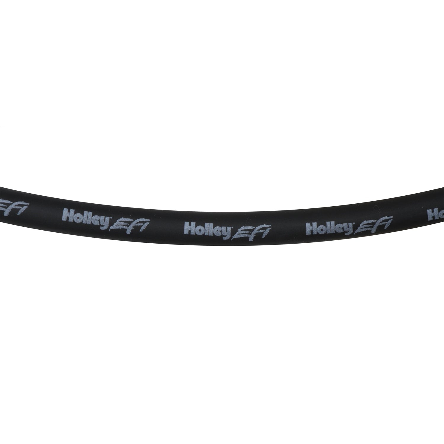Holley EFI Spiral Core Spark Plug Wire Set - 8.2 mm - Black - Straight/90 Degree Plug Boots - Socket Style - Cut-To-Fit - V8