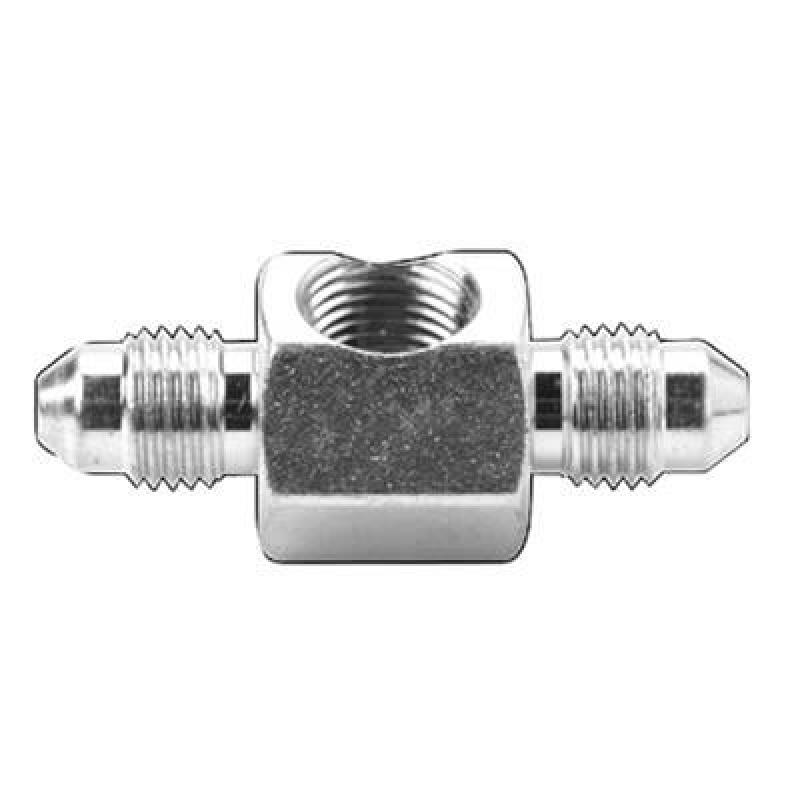 Fragola -3 Inline Tee Fitting w/ 1/8 NPT Side Port