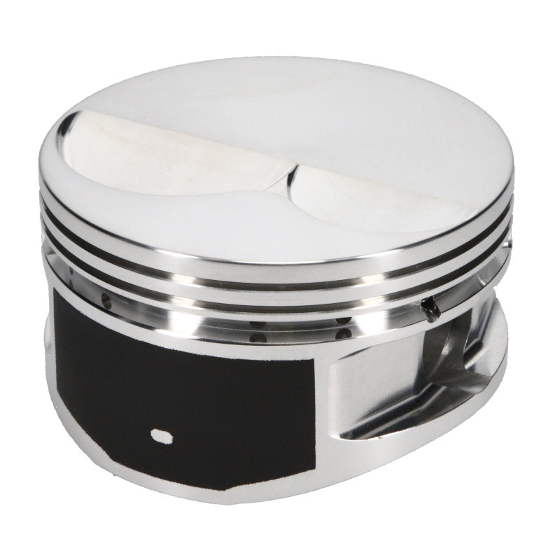 JE Pistons 18 Degree Flat Top Piston Forged 4.155" Bore 1/16 x 1/16 x 3/16" Ring Grooves - Minus 6.0 cc