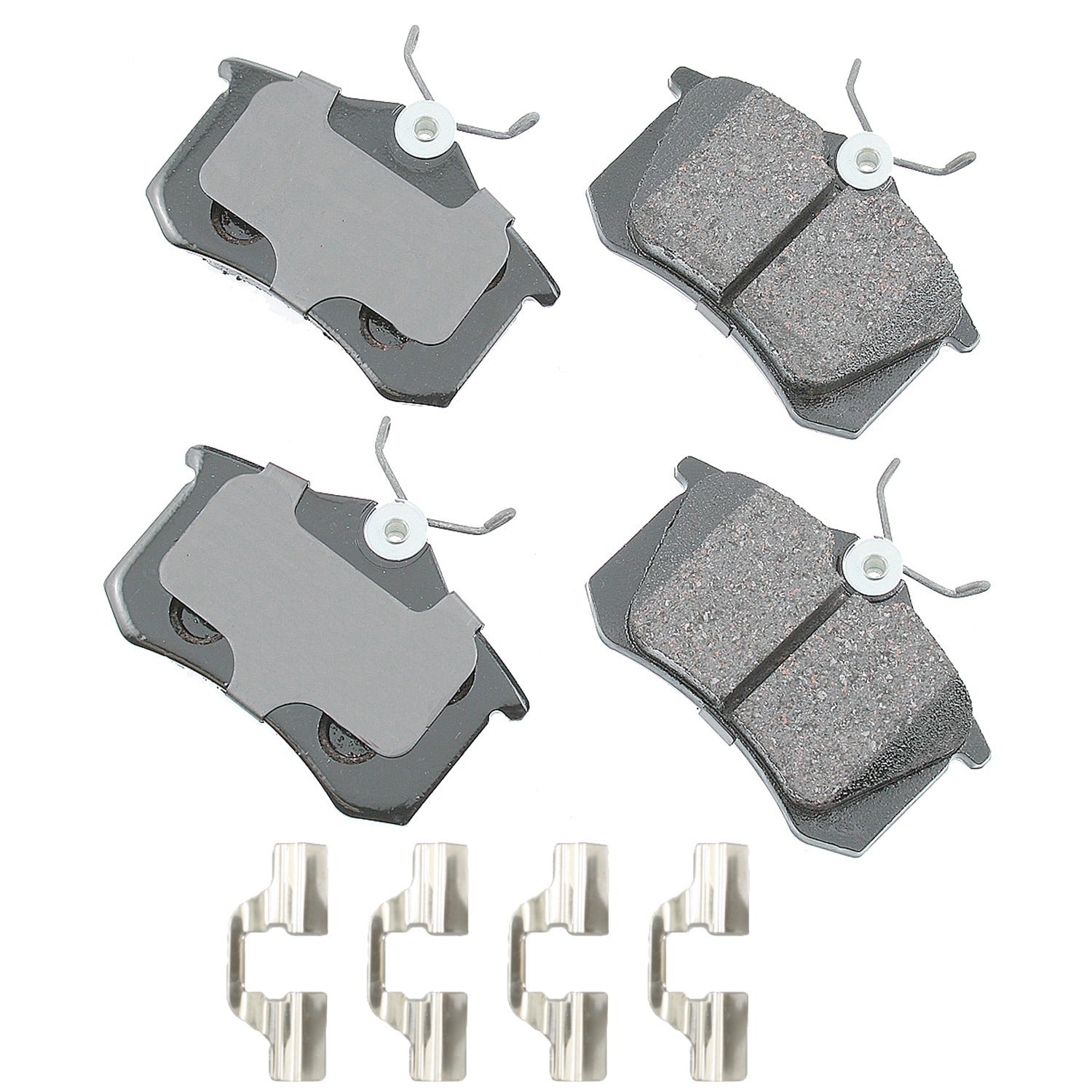 Akebono Brakes Euro Rear Brake Pads - Audi A3 2011-13/A4 1999-2006 (Set of 4)