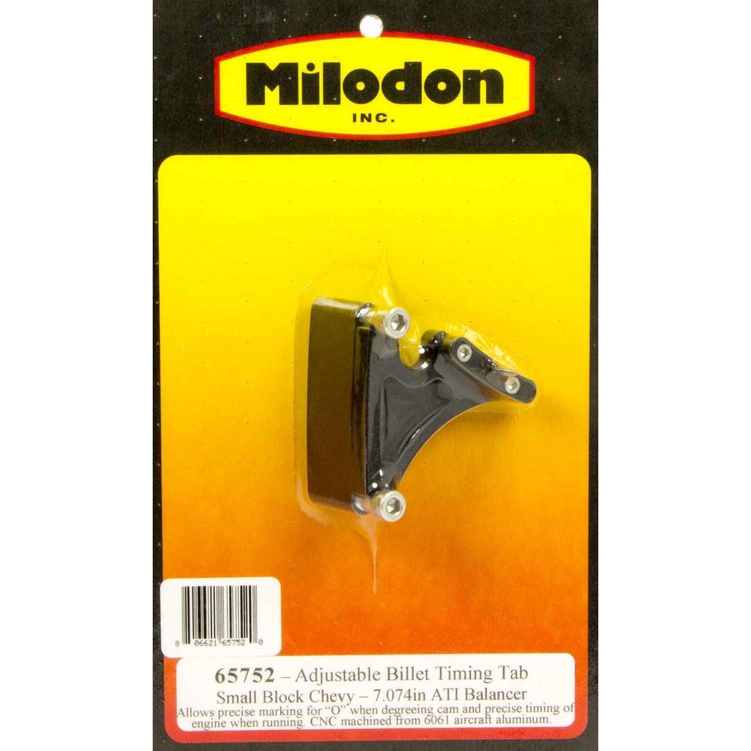 Milodon SB Chevy Timing Pointer - 7.074 ATI Balancer