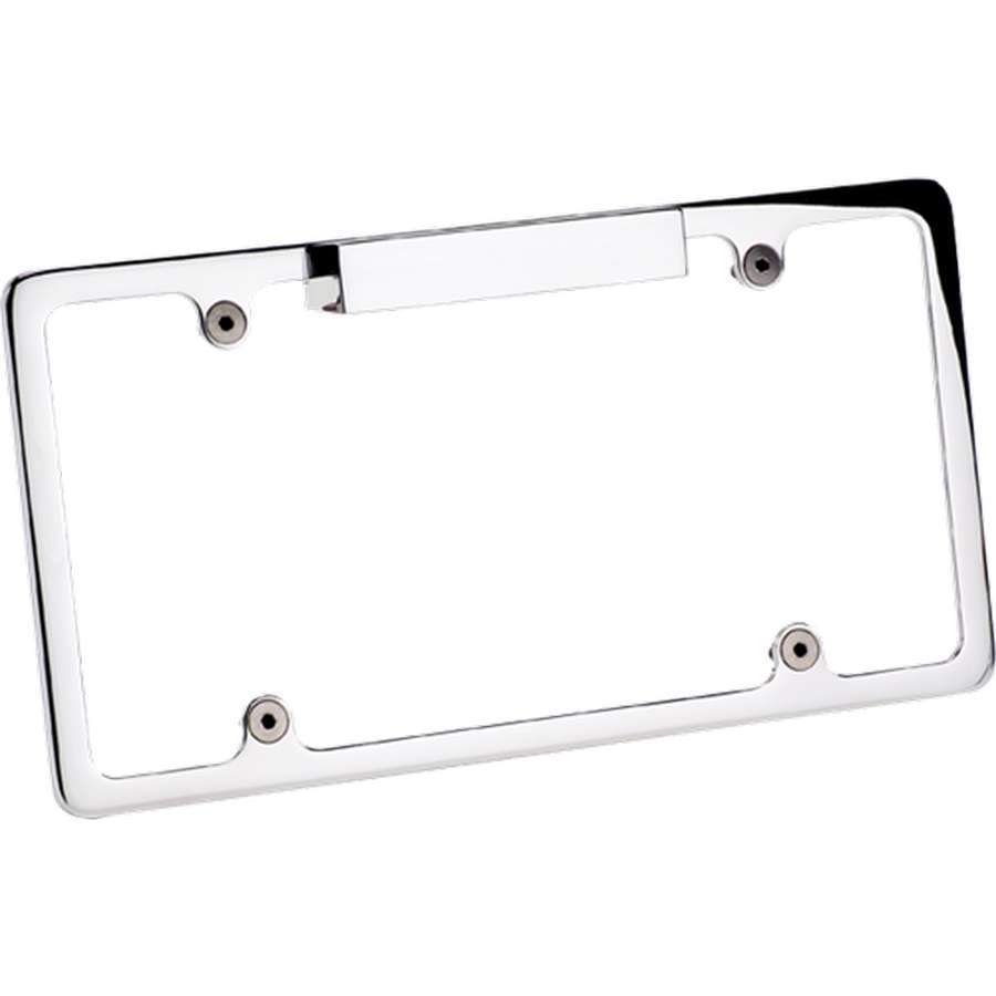 Billet Specialties Lighted License Plate Frame - Polished