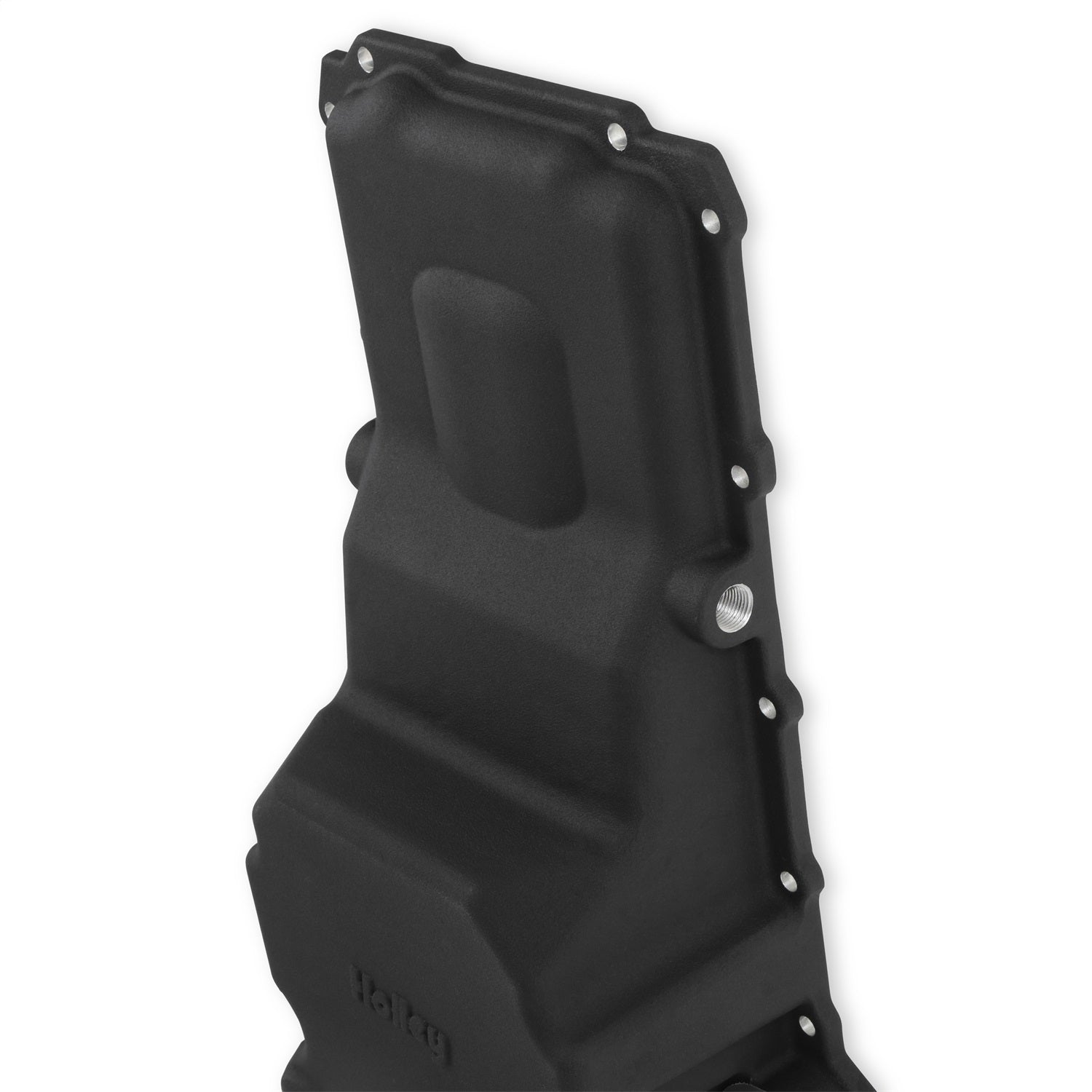 Holley GM LS Swap OIl Pan - Rear Sump - 5.6 Quart - Baffle/Pick-Up Tube - Black - GM LS-Series