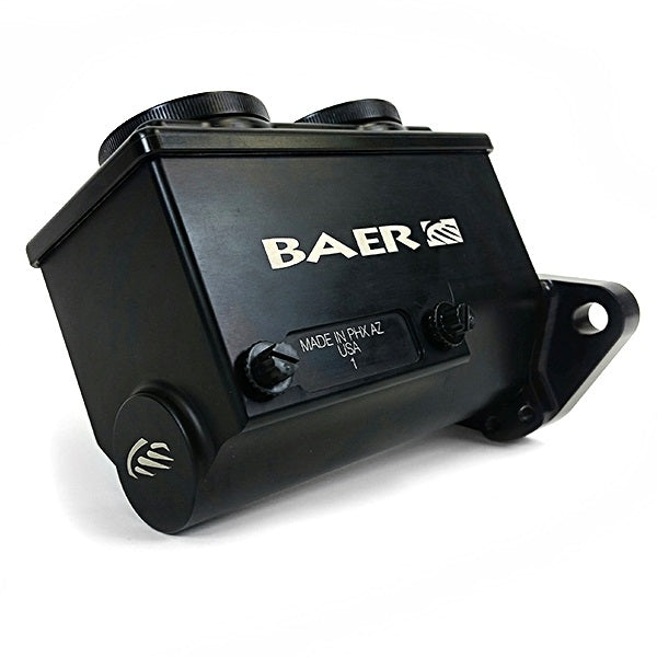 Baer Remaster Brake Master Cylinder - Black Anodized - Left Port - 15/16" BAER Brakes