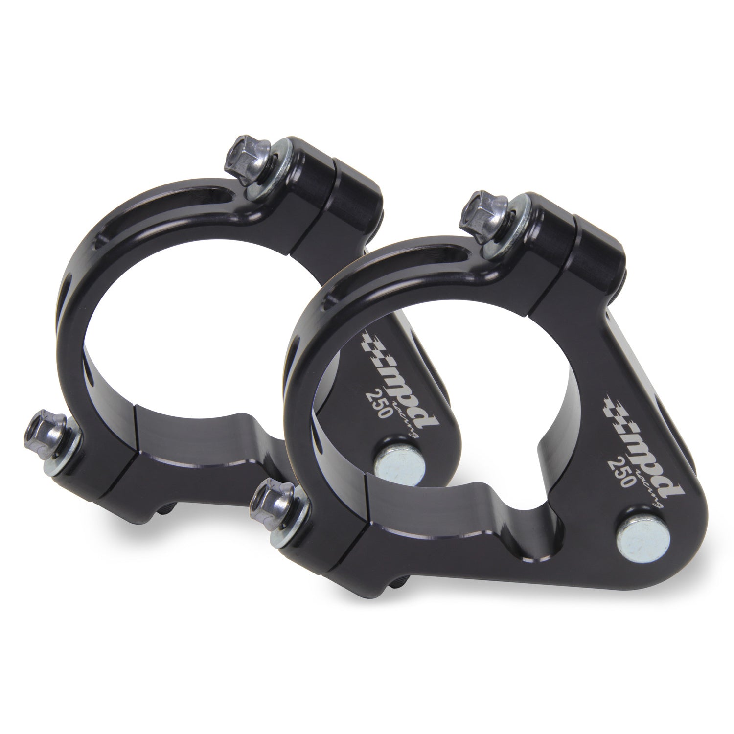 MPD Axle Clamp - Black - 2-1/2" Axles - Sprint Car Tether - (Pair)