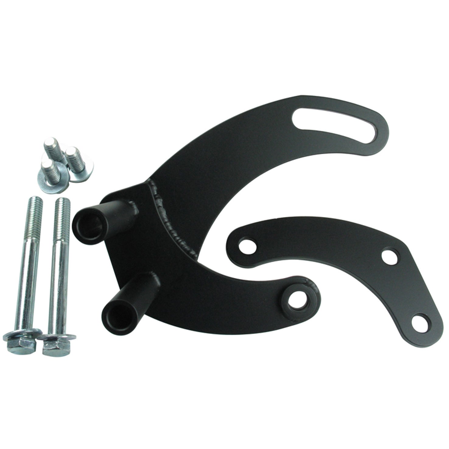 Borgeson Block Mount Power Steering Pump Bracket - Driver Side