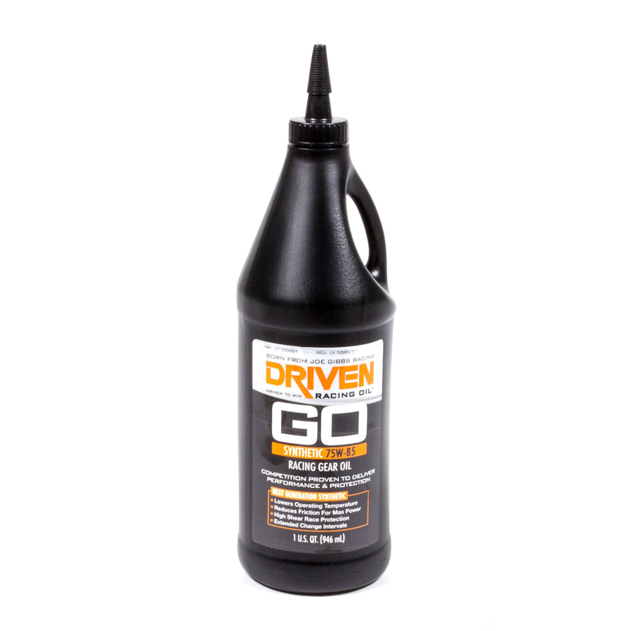 Driven GO 75W-85 Synthetic Racing Gear Oil - 1 Quart Bottle