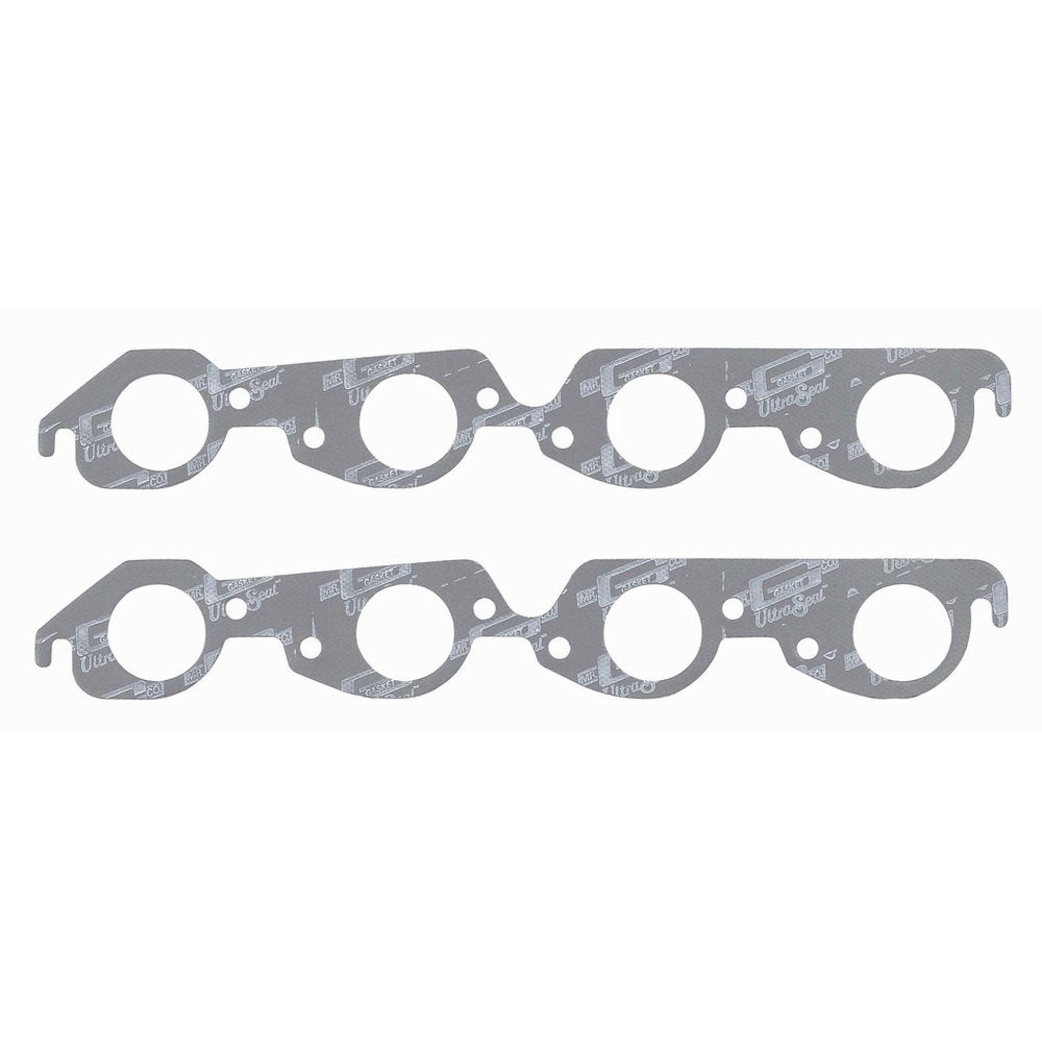 Mr. Gasket Ultra Seal Exhaust Gasket Set - Cast Iron / Aluminum Heads