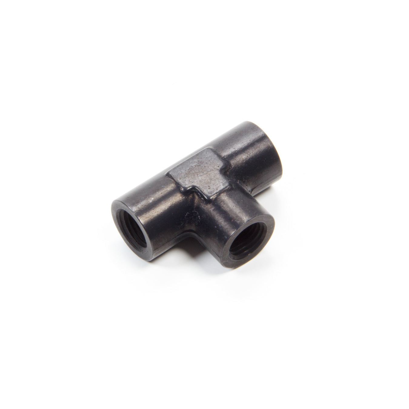 Aeroquip Black Aluminum 1/4" NPT Female Pipe Tee Adapter