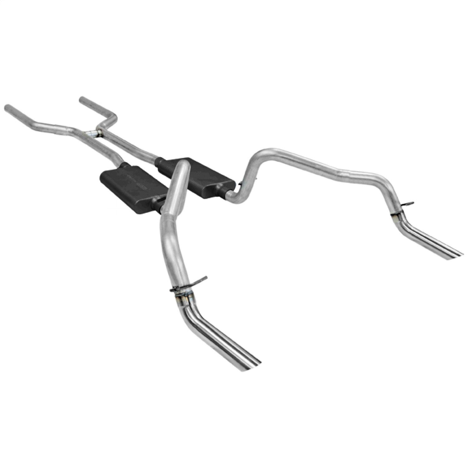 Flowmaster American Thunder Dual Exhaust System - 1970-74 Camaro/Firebird V8