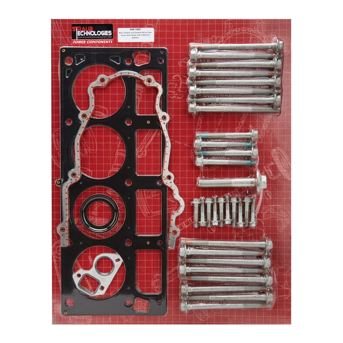 Straub Technologies Cylinder Head Gasket - 3.900 in Bore - GM LS-Series