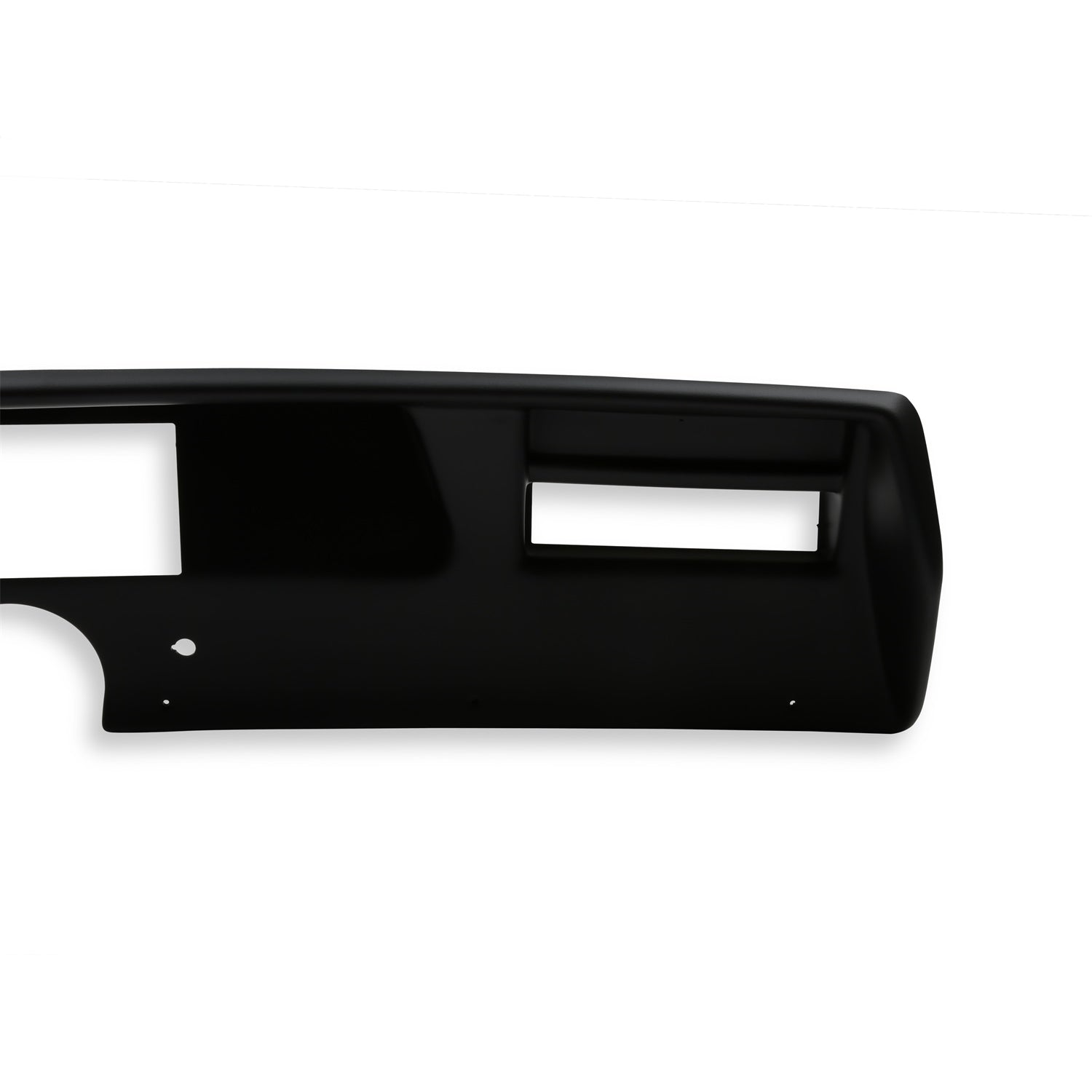 Holley EFI 6.86 in Dash Bezel - Black - GM A-Body 1970-72