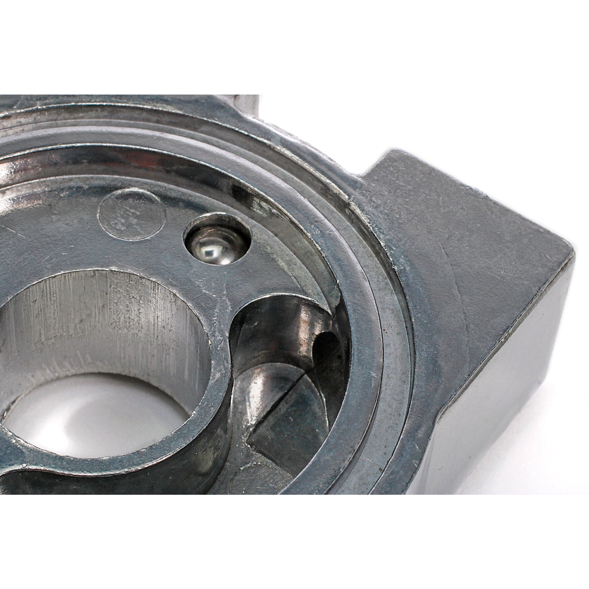 Trans-Dapt Oil Cooler Sandwich Adapter - 18mm x 1.5 Threads