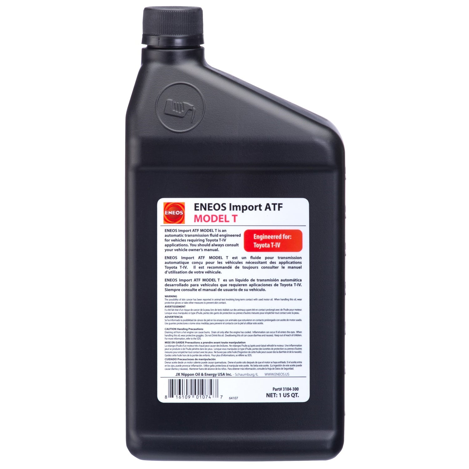 Eneos Import ATF Model T 1 Quart
